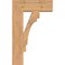 Ekena Millwork Merced Block Smooth Bracket, Western Red Cedar, 5 1/2"W x 20"D x 32"H BKT06X20X32MRC05SWR - alternate 2